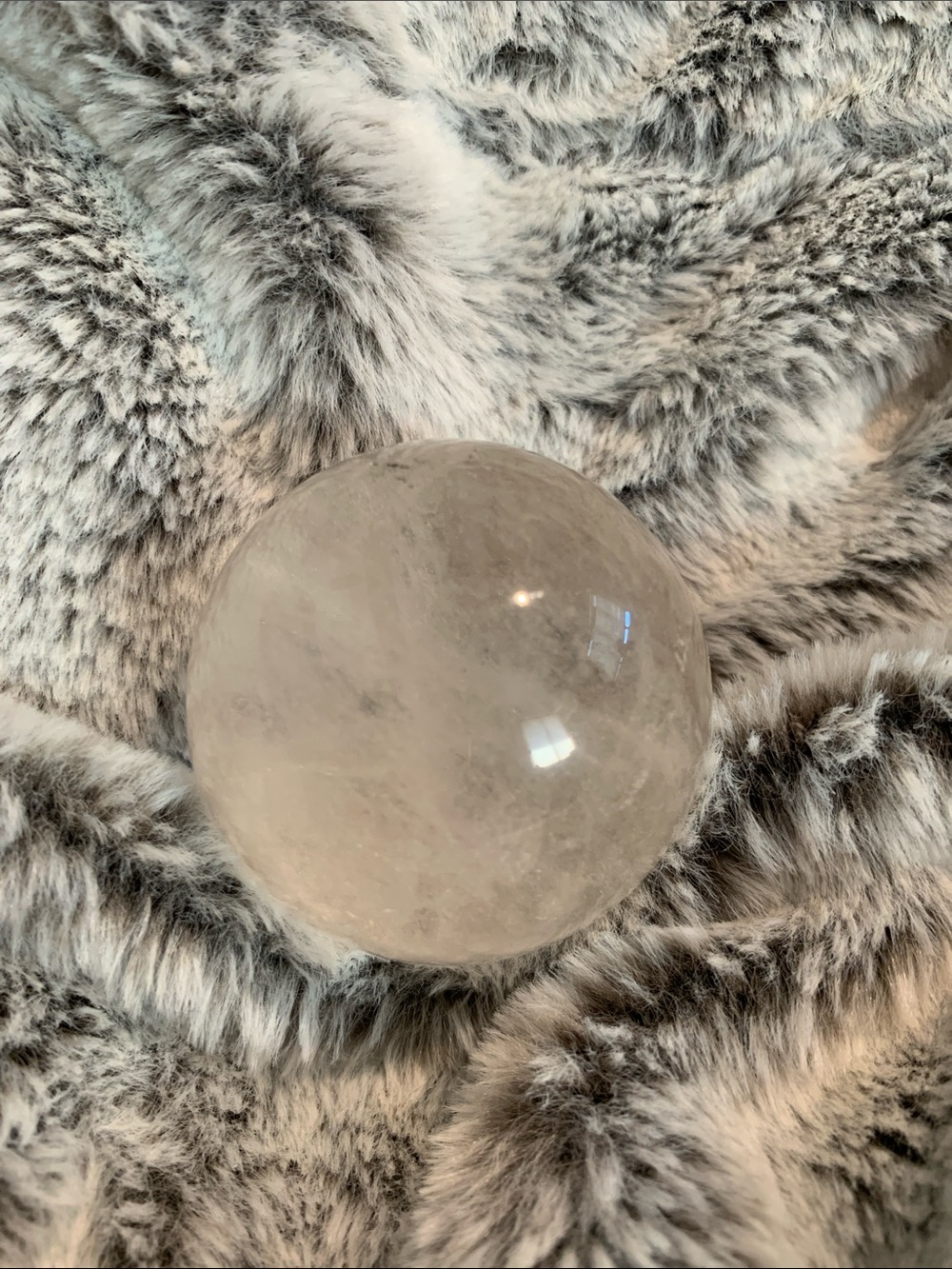 Small Clear Quartz Sphere